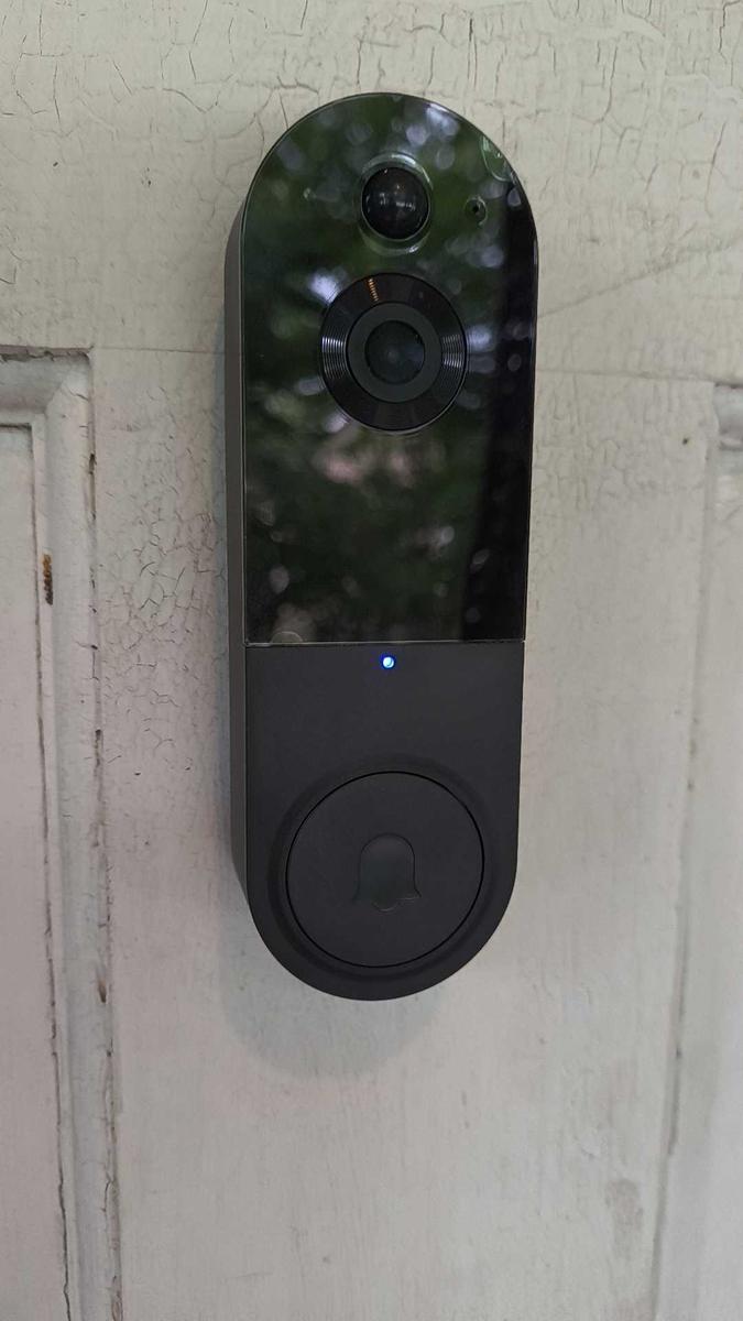 SafeView 1080P Wireless Video Doorbell + Chime | AI Detection, 2-Way Audio, Night Vision