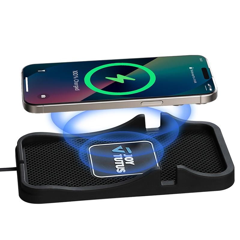 Wireless Car Charger Pad – Fast Charging Mat for SUV, Truck & RV | Auto Smart Charging Pad