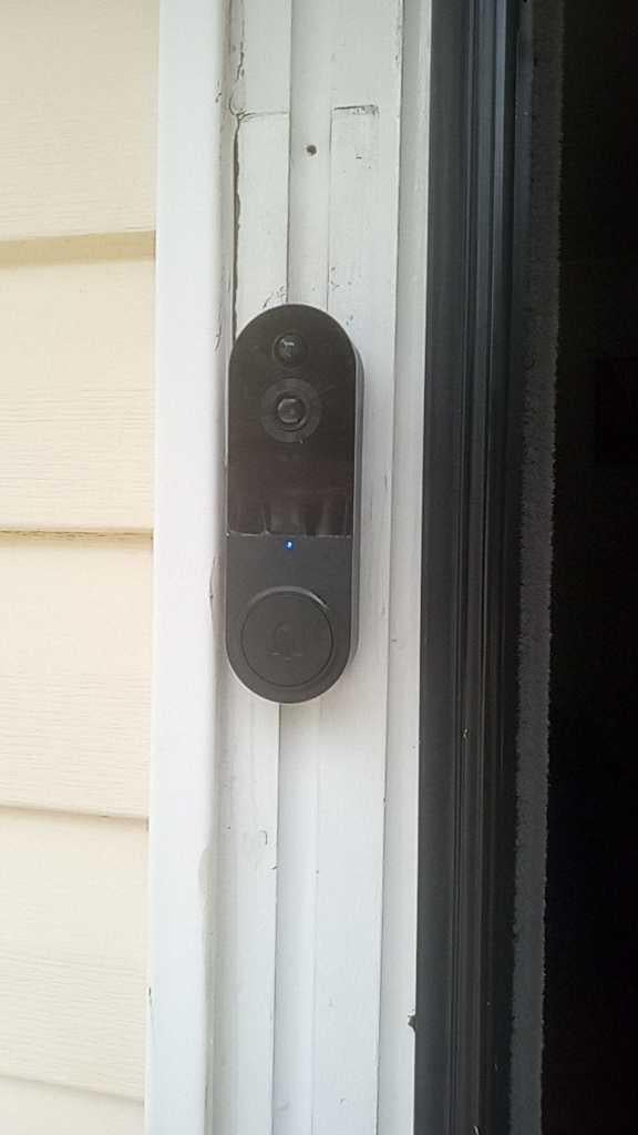 SafeView 1080P Wireless Video Doorbell + Chime | AI Detection, 2-Way Audio, Night Vision