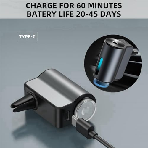 Smart Car Air Freshener Diffuser – 2025 Long-Lasting Aromatherapy with 3 Adjustable Modes & Essential Oils