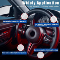 360° Steering Wheel Knob – One-Hand Booster Spinner for Smooth, Effortless Driving