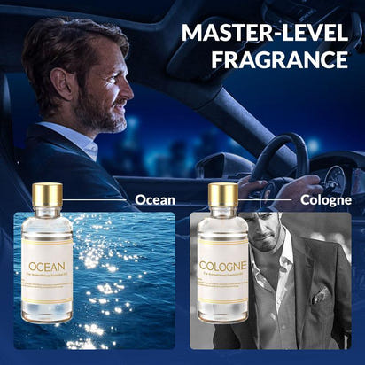 EightySix Garage™ Smart Car Diffuser – Dual 50ml Cologne Air Purifier | Rolls-Royce Inspired Star Roof Design