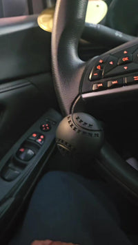 360° Steering Wheel Knob – One-Hand Booster Spinner for Smooth, Effortless Driving