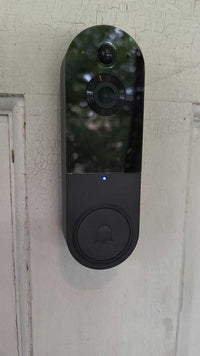 SafeView 1080P Wireless Video Doorbell + Chime | AI Detection, 2-Way Audio, Night Vision