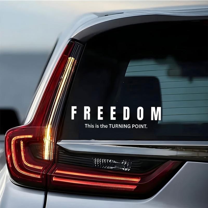 Charlie Kirk Freedom Decal BIG SIZE 20in