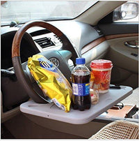 Portable Car Laptop Computer Desk Mount Stand Eat Work Car Steering Wheel Dining Table BracketDrink Food Coffee Tray Board