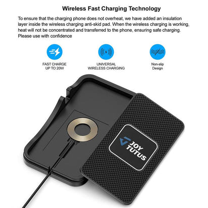Wireless Car Charger Pad – Fast Charging Mat for SUV, Truck & RV | Auto Smart Charging Pad