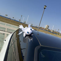 Chibi Toothless Car Ornament – Cute 3D Printed Motorcycle Toy & Roof Top Decor with Keychain