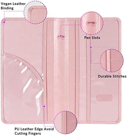 Car Registration & Insurance Holder – Magnetic Vehicle Document Organizer for Glove Box, License & Cards