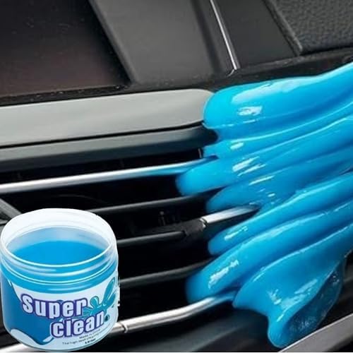 Universal Car Cleaning Gel – Deep Cleaning Putty for Car Vents, Dashboard, Keyboards & Cameras (5.8oz)
