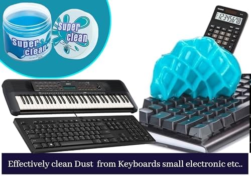 Universal Car Cleaning Gel – Deep Cleaning Putty for Car Vents, Dashboard, Keyboards & Cameras (5.8oz)