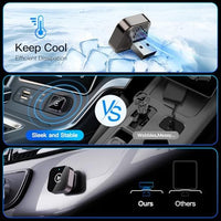 (2025 Upgraded) Wireless CarPlay Adapter – Convert Wired to Wireless Apple CarPlay for iPhone (Fast & Lag-Free)