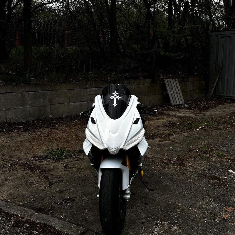 BIG SIZE - Cross Decal 20 inches