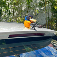 Gatling Duck Figure – Creative Car & Desktop Ornament | Funny Boyfriend Gift Idea