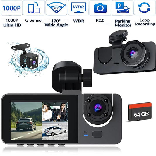 CarView Pro – UHD Dashcam Set (Free 64GB) BUY 1 GET 1 FREE