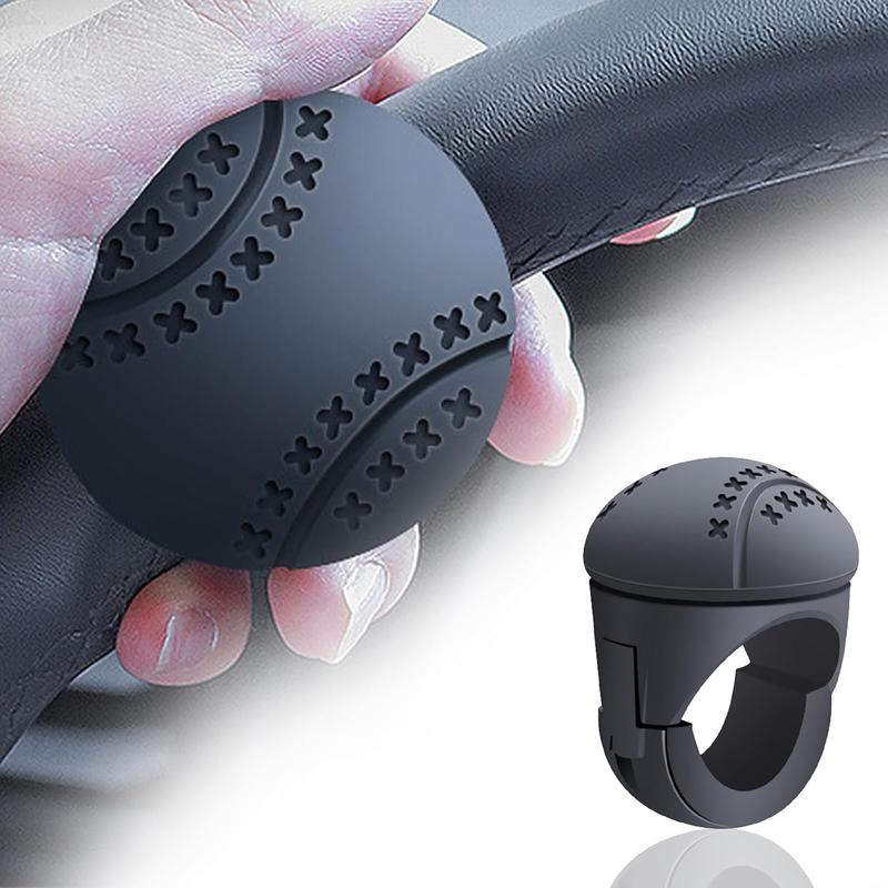 360° Steering Wheel Knob – One-Hand Booster Spinner for Smooth, Effortless Driving