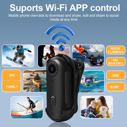 MagCam 1080P – White Waterproof POV Camera