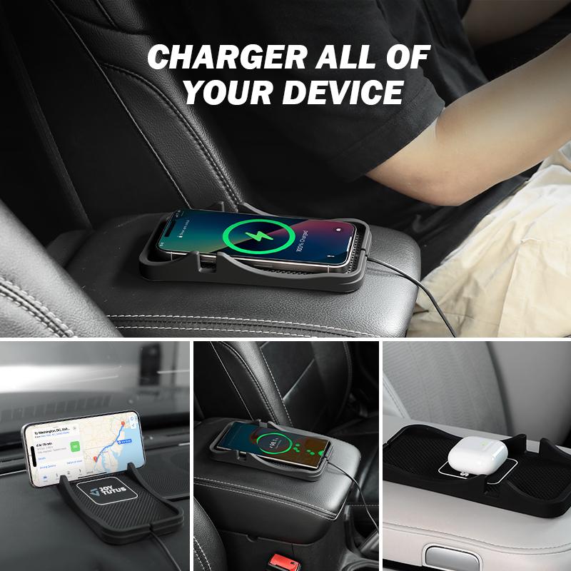 Wireless Car Charger Pad – Fast Charging Mat for SUV, Truck & RV | Auto Smart Charging Pad
