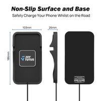 Wireless Car Charger Pad – Fast Charging Mat for SUV, Truck & RV | Auto Smart Charging Pad