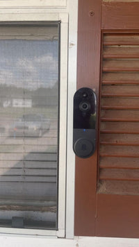 SafeView 1080P Wireless Video Doorbell + Chime | AI Detection, 2-Way Audio, Night Vision