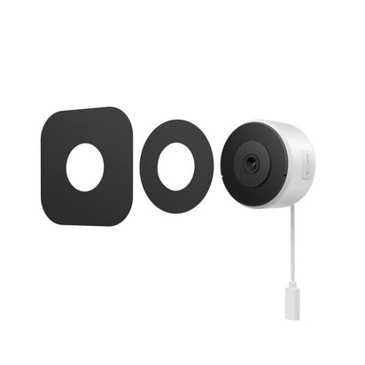 GlassGuard 2K Smart Window Security Camera – WiFi Stick-On, No-Drill Install, AI Motion Detection, Color Night Vision