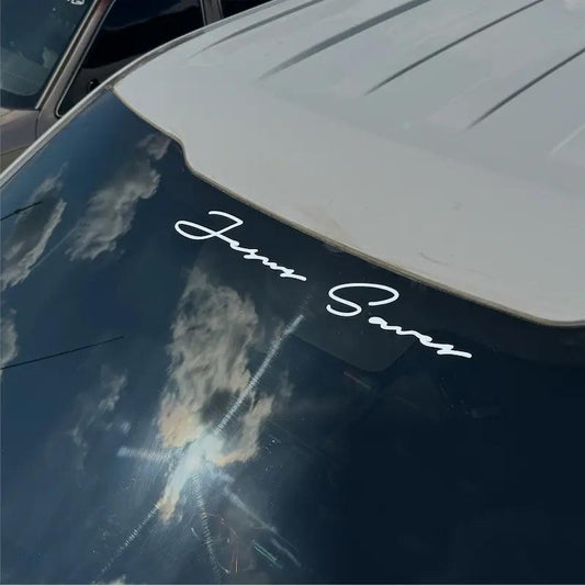 Jesus Saves Decal 20 inches BIG SIZE